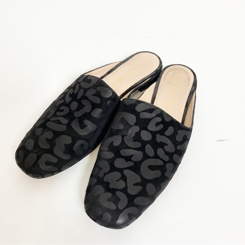 Stuart Weitzman Mulearky Leopard-Print Flat Slide… - image 3